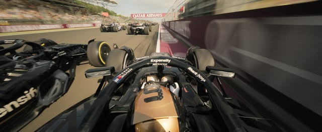 “F1 The Movie” places the viewer in the cockpit of a Formula One car going 200 mph. It opens in theaters on Friday, June 27.