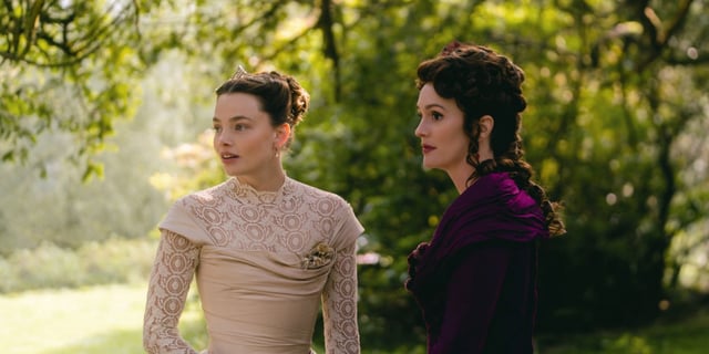 Kristine Frøseth and Leighton Meester in "The Buccaneers," premiering June 18, 2025 on Apple TV+.