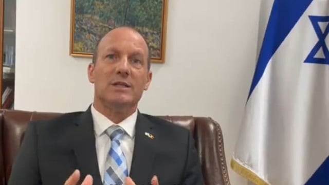 File photo of Israel's Ambassador to India Reuven Azar | X @ReuvenAzar