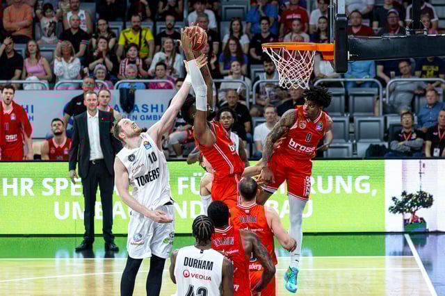 Die Towers aus Wilhelmsburger treffen auch in der kommenden Bundesliga-Saison auf Bamberg.