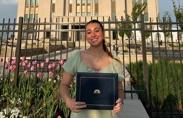 Caroline Dias Goncalves, a student at the University of Utah, who was born in Brazil. (Family photo via Go Fund Me)