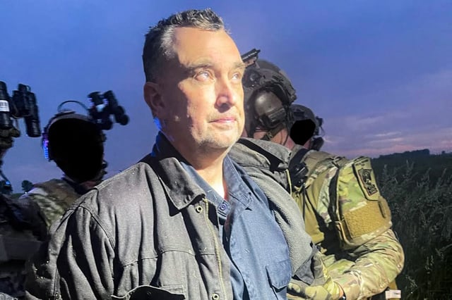 Vance Boelter during his arrest on June 15, 2025.