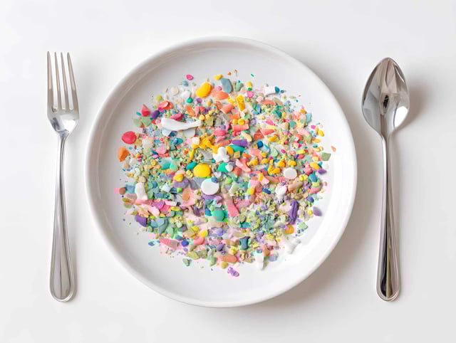 Nanoplastics and microplastics are making their way into our food and potentially causing health issues. (© Bluecooly - stock.adobe.com)