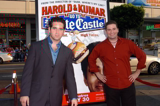 Hayden Schlossberg, co-writer, and Jon Hurwitz, co-writer.