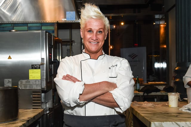 Chef Anne Burrell in New York City, on Oct. 10, 2019.