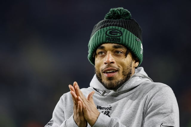 Former Packers cornerback Jaire Alexander is a possible free-agent target for the Ravens. Quarterback Lamar Jackson, who played with Alexander in college, said Tuesday he&#39;s hopeful Alexander will play in Baltimore in 2025. (AP file)