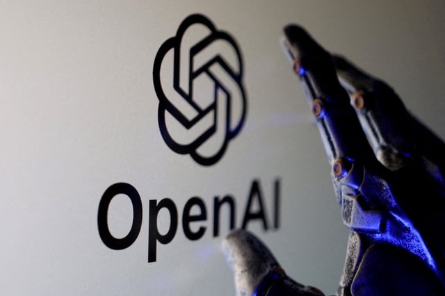 OpenAI logo is seen in this illustration taken February 8, 2025. REUTERS/Dado Ruvic/Illustration/File Photo