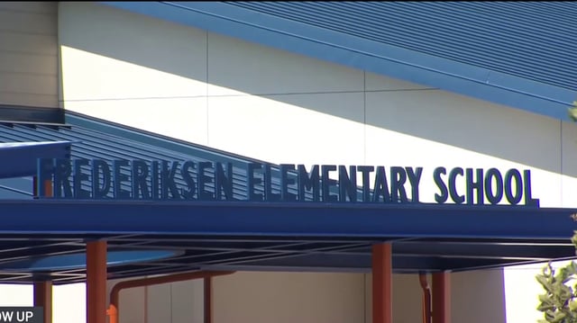 Fredriksen Elementary School in Dublin, California. (June 17, 2025)
