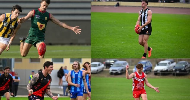 Burnie's Bailey Boag, Devonport's Kai Cameron, Ulverstone's Jordan Kelly, and East Devonport's Jesse Richardson are some of the players who are on injury lists. Pictures file