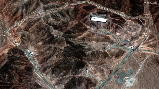 While Natanz has suffered 'significant damage' in Israeli strikes, Iran's second nuclear enrichment site Fordow remains intact. 