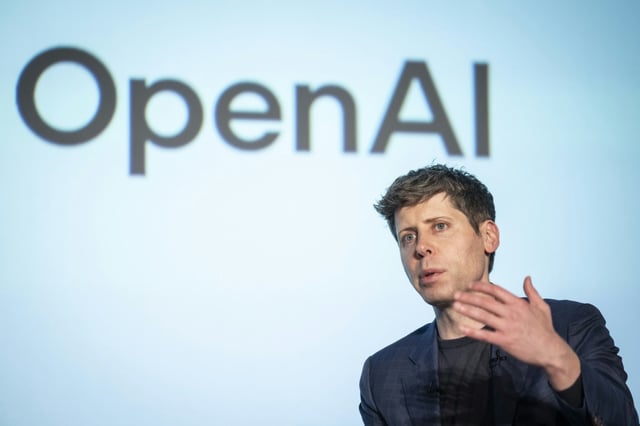 Le patron d'OpenAi, Sam Altman, le 3 février 2025 à Tokyo