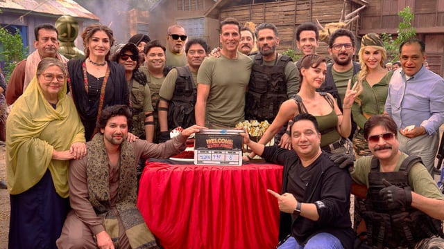 Ahmed Khan's Welcome To The Jungle has a large ensemble cast.