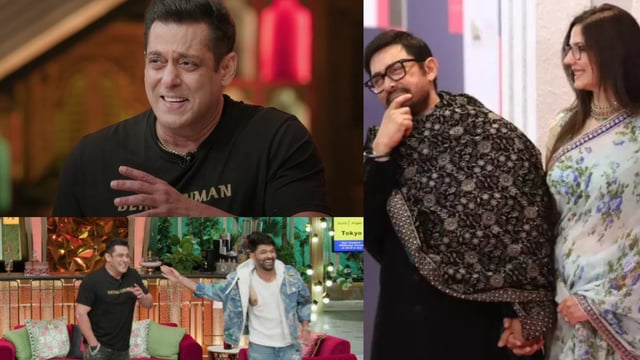 Salman Khan talks about Aamir Khan's love life on Kapil Sharma's show