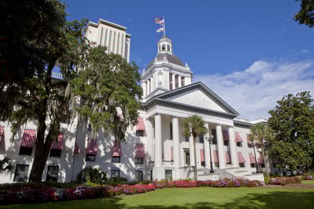 Stock image/file photo: Florida State Capitol building.
