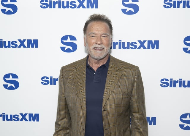 Arnold Schwarzenegger attends a SiriusXM Town Hall hosted by Andy Cohen at SiriusXM Studios on June 17, 2025 in New York City.