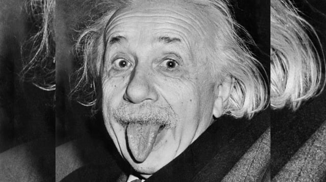 Albert Einstein.