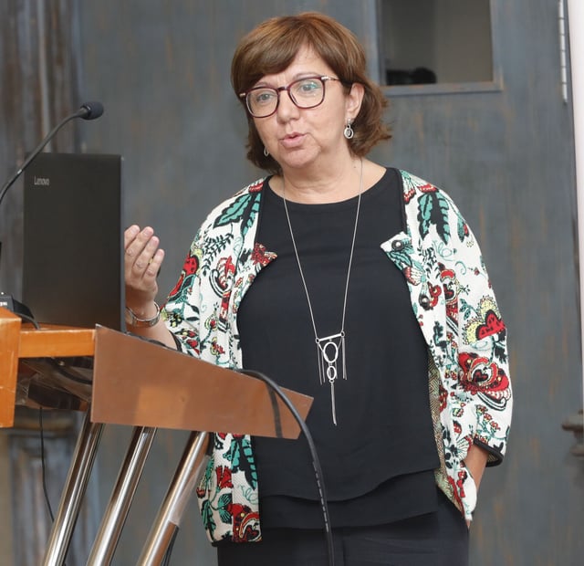 Carmen Albo López, jefa del servicio de Hematología del hospital Álvaro Cunqueiro de Vigo.