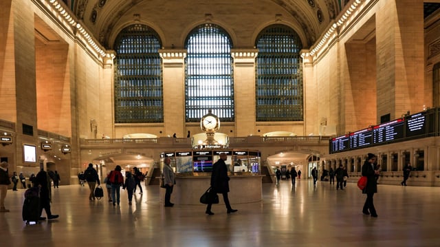 Grand Central Station is seen early Monday, Jan. 15, 2024 in New York. The average temperatures in the next few days will an average of minus 10 degrees. (Luiz C. Ribeiro for New York Daily News)