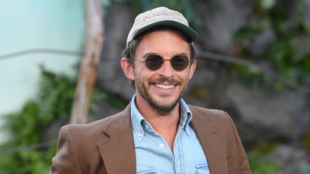 Jonathan Bailey at the Jurassic World Rebirth premiere (Photo by Joe Maher/Getty Images)