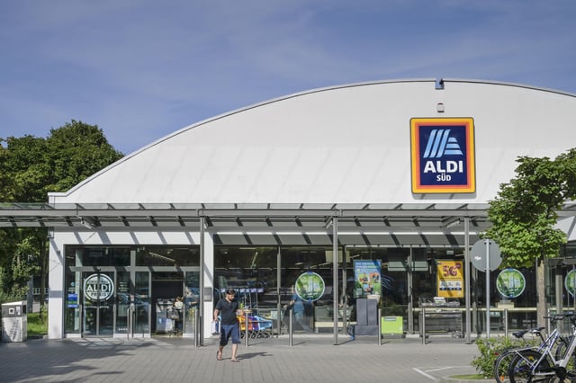 Filiale Aldi Süd, Stuttgart, Baden-Württemberg, Deutschland, Europa