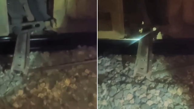 Railway track obstruction halts train in Tamil Nadu's Salem