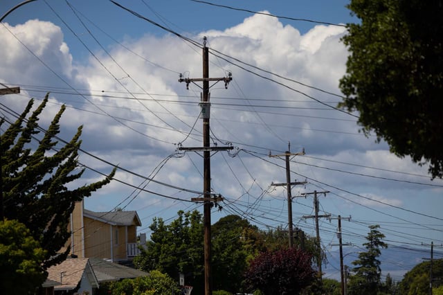Pacific Gas &amp; Electric Co. said parts of the Bay Area could see preemptive power shutoffs amid a forecast calling for high winds. 