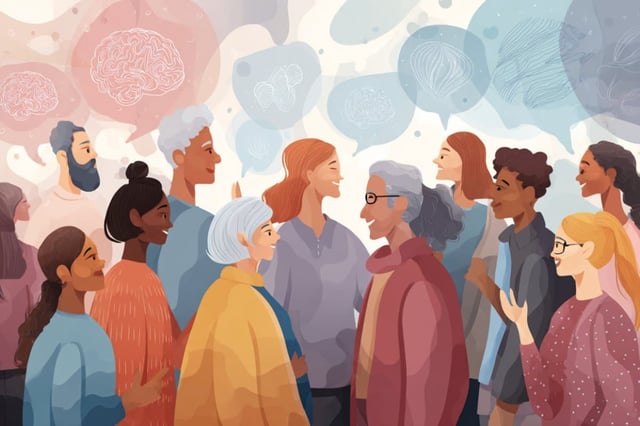 The study shows that at its earliest stage Alzheimer’s doesn’t make people less socially engaged. Credit: Neuroscience News