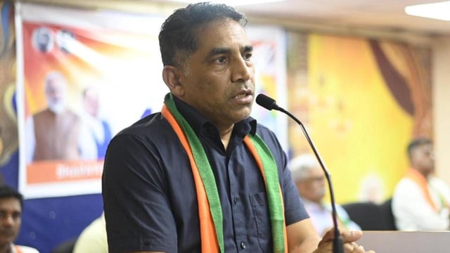 Goa chief minister Pramod Sawant said Govind Gaude had been dropped from the state cabinet, and his portfolios would be held by the chief minister (X/Govind_Gaude)