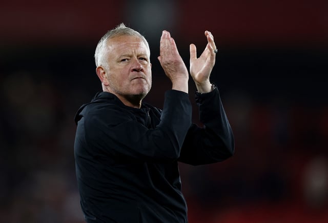 Soccer Football - Championship - Sheffield United v Bristol City - Bramall Lane, Bristol, Britain - May 12, 2025, Sheffield United manager Chris Wilder celebrates after the match Action Images via Reuters/Lee Smith/File Photo