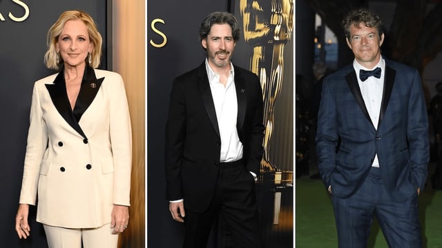 Marlee Matlin, Jason Reitman and Jason Blum (Getty Images)