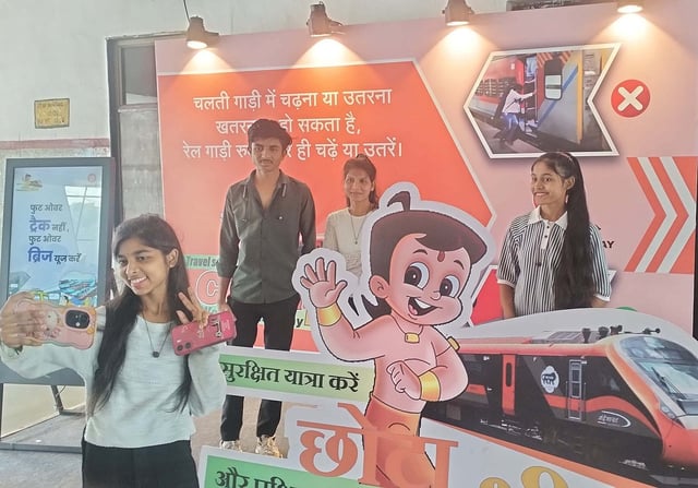 As part of the campaign, digital screens, loudspeaker announcements, street plays and exhibitions are being used
