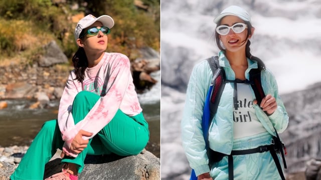 Metro In Dino Actress Sara Ali Khan Enjoys View Of Snow Caped Mountains In Uttarakhand, Fans Go 'So Beautiful'