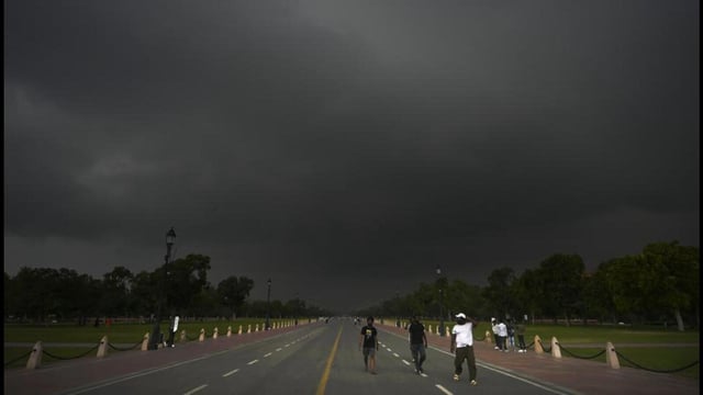 The aim of the trials is not to assess impact on air quality, but whether rain could be induced artificially during peak pollution season. (Sanjeev Verma/HT)