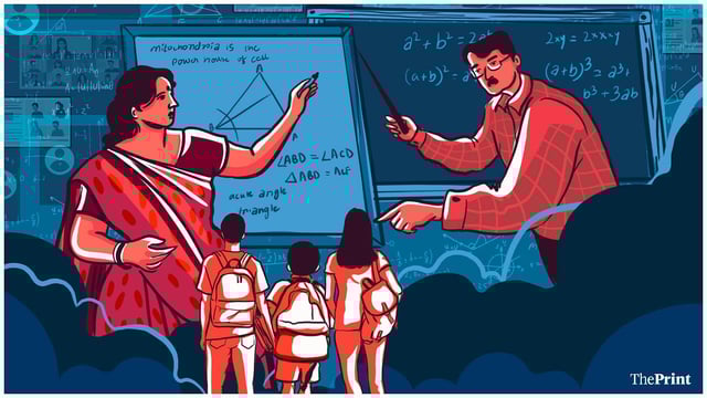 Centre’s Performance Grading Index was released Wednesday | Illustration: Prajna Ghosh | ThePrint