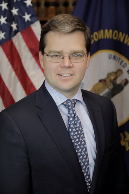 Chad Meredith, a Republican former Kentucky solicitor general, is shown in this undated handout photo. Kentucky Attorney General records/Handout via REUTERS/File Photo