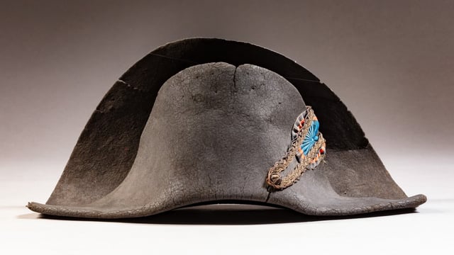 Napoleon’s bicorne hat is up for auction (est €500,000-€800,000)