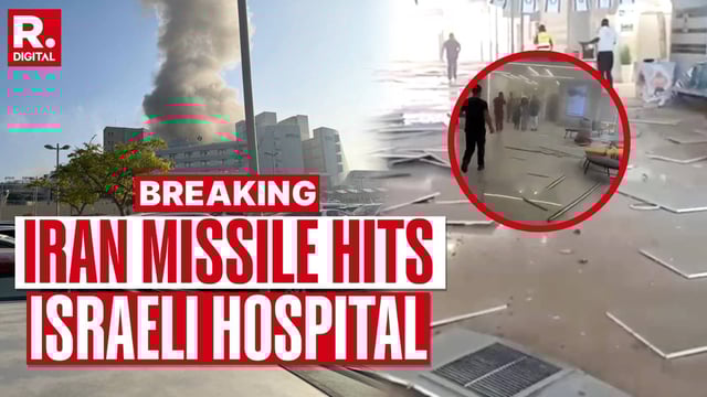 Massive damage to Soroka Medical Center in Beersheba | Image: Republic Media