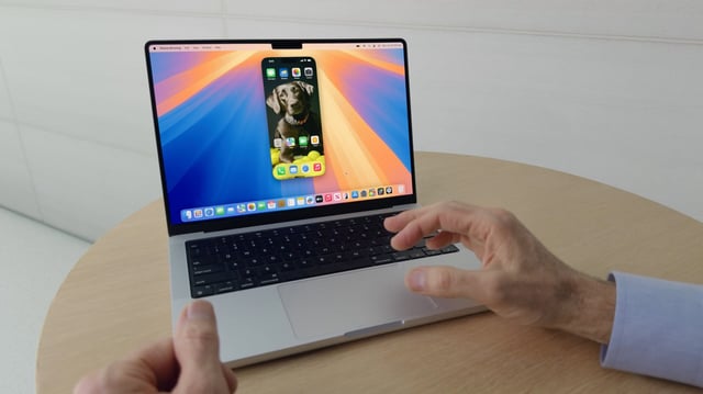 Control your iPhone from your Mac.