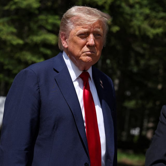 US President Donald Trump left the G7 summit in Kananaskis, Alta. early.