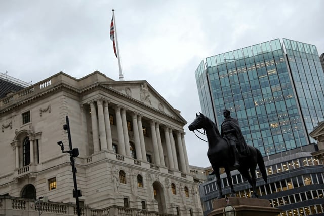 La Banque d'Angleterre, le 2 novembre 2022 à Londres