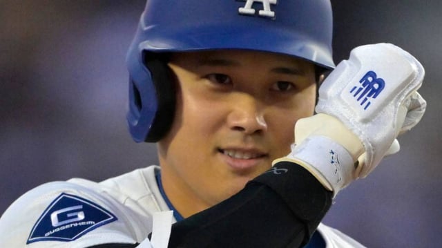 Los Angeles Dodgers designated hitter Shohei Ohtani