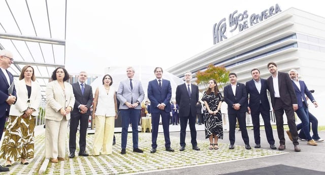Hijos de Rivera inaugura la nueva fábrica de Estrella Galicia en Morás, en Arteixo