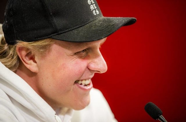 Ottawa Senators Fabian Zetterlund spoke to media at Canadian Tire Centre, Saturday, May 3, 2025.