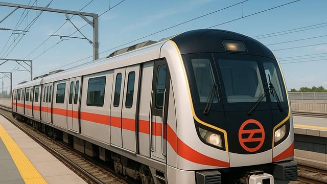 Delhi Metro to Launch India’s First 3-Coach Train Corridor  | Image: AI generated