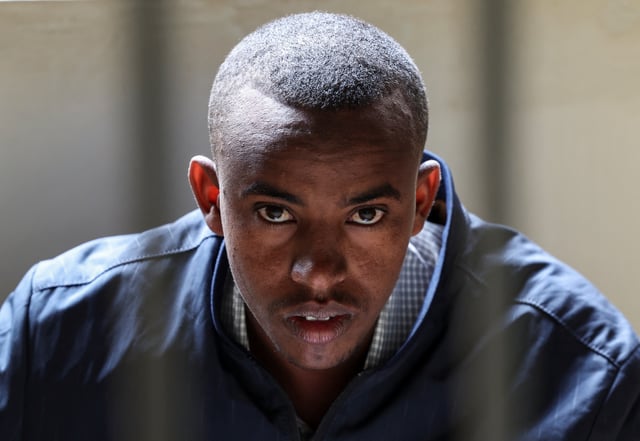 Hussein Mohammed Abdile attends a court session where he was sentenced to 30 years imprisonment after he was found guilty of aiding a 2019 attack by al Qaeda-linked militants at Dusit hotel that killed 21 people in 2019, at the Kahawa Law Courts, Nairobi, Kenya June 19, 2025. REUTERS/Monicah Mwangi