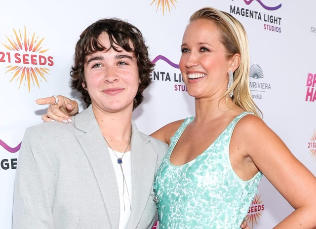 LOS ANGELES, CALIFORNIA - JUNE 18: Anna Camp (R) attends the premiere of &#34;Bride Hard&#34; at Directors Guild Of America on June 18, 2025 in Los Angeles, California. (Photo by Araya Doheny/Getty Images for 21Seeds Infused Tequila)