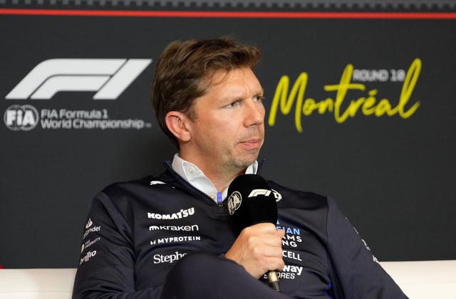 Formula One F1 - Canadian Grand Prix - Circuit Gilles Villeneuve, Montreal, Quebec, Canada - June 13, 2025  Williams team prinicpal James Vowles during a press conference REUTERS/Mathieu Belanger/File Photo