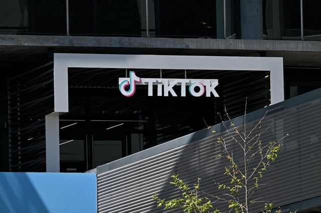 Les bureaux de TikTok à Culver City, en Californie. Donald Trump a annoncé jeudi 19 juin 2025 avoir signé un décret repoussant de 90 jours l’obligation de vente de TikTok. 