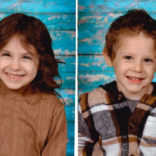 Six-year-old Lilly Sullivan, left, and four-year-old Jack Sullivan went missing on May 2 in the community of Lansdowne Station, N.S.
