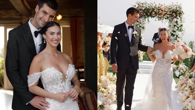 Exclusive: Lauren Gottlieb marries fiancé Tobias Jones in Italy